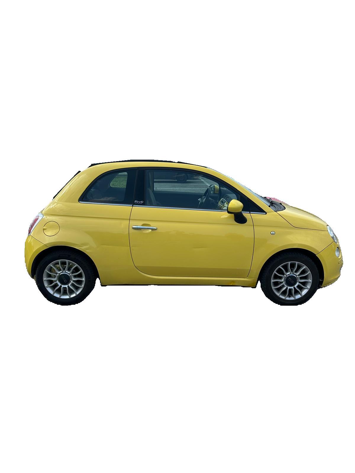 Fiat 500 Cabrio ŻÓŁTO/CZARNY Nr.2